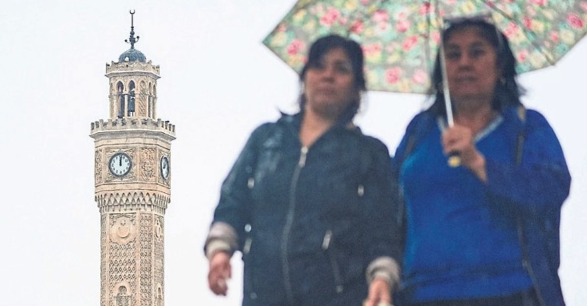 İzmir’e yağışlı günler geliyor