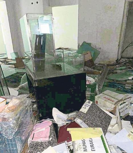 Büyük Kardiçalı Hanı’nda büyük talan