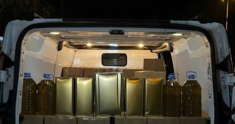 Aydın’da 858 litre kaçak zeytinyağı ele geçirildi