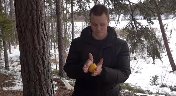 Rus mühendis limon ile inanılmazı başardı! Youtube videosu milyonlar izlendi