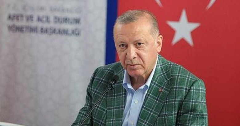 Başkan Erdoğan’dan afet bölgesinde önemli açıklamalar