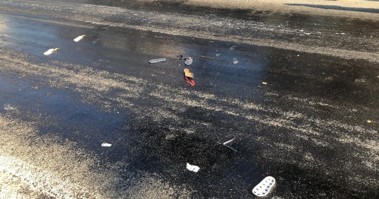 Aydın’da sıcaklık rekor kırdı, asfalt eridi!