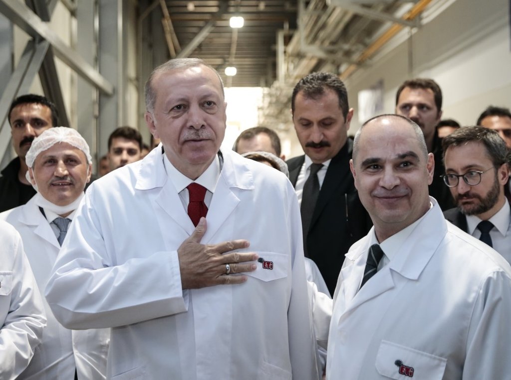 Başkan Erdoğan’dan Eskişehir’deki ETİ Fabrikası’na ziyaret