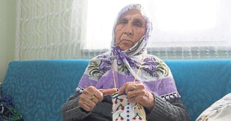 110 yaşındaki Hüsne Nine koronayı yendi