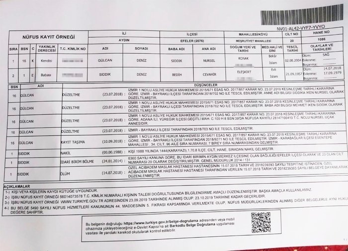 Kardeşi olmadığı söyleyen Özcan Deniz’in yalanı ortaya çıktı