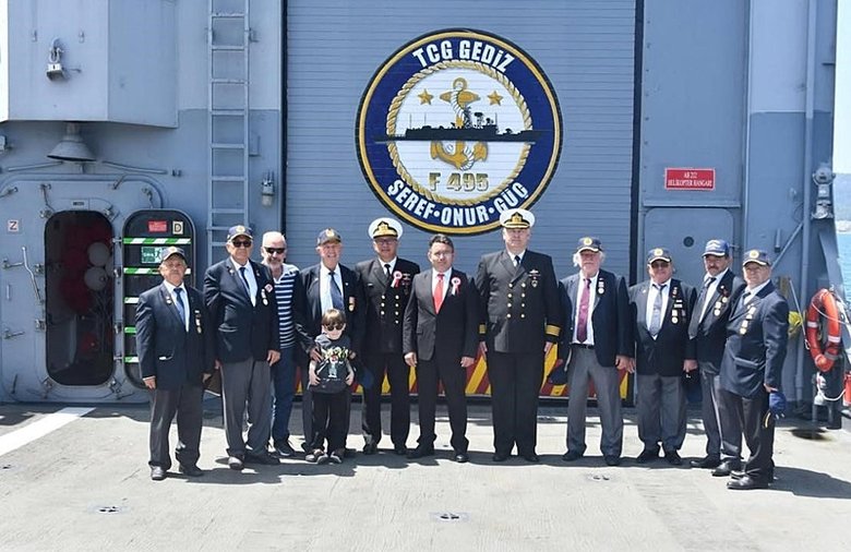 Türk donanmasının gücünü bir kez daha gördük