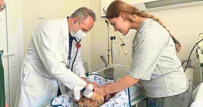 Rati bebek İzmir’de rahat bir nefes aldı