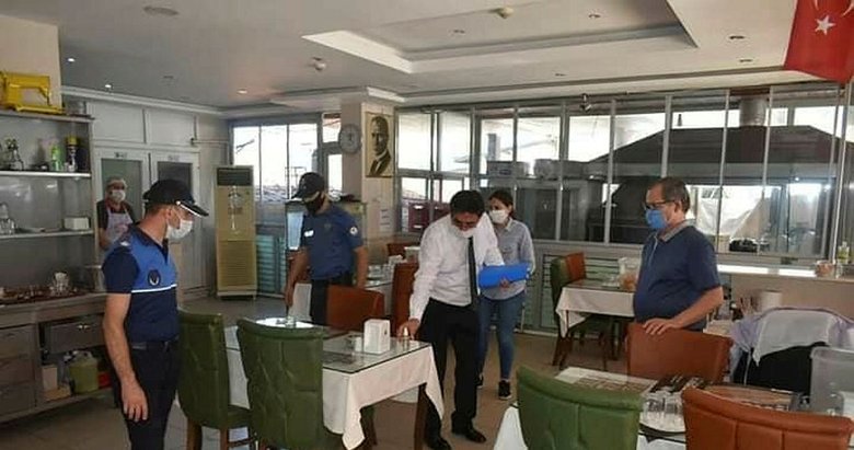 Aydın Karacasu’da koronavirüs denetimi