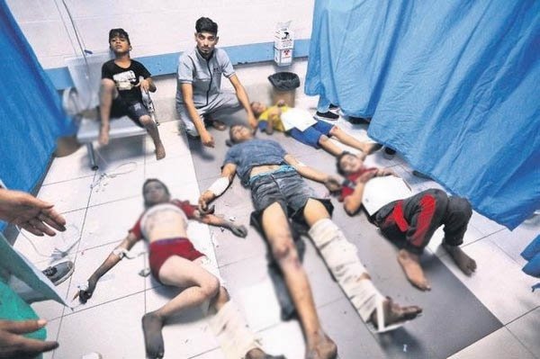 İşgalci İsrail kaçan sivillerin konvoylarına ölüm yağdırdı