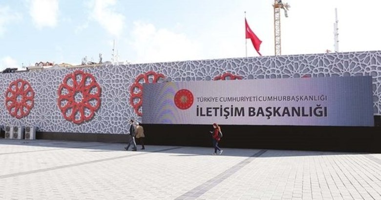 İletişim Başkanlığı’ndan Taksim’deki Dijital Gösterim Merkezi’ne ilişkin açıklama yapıldı