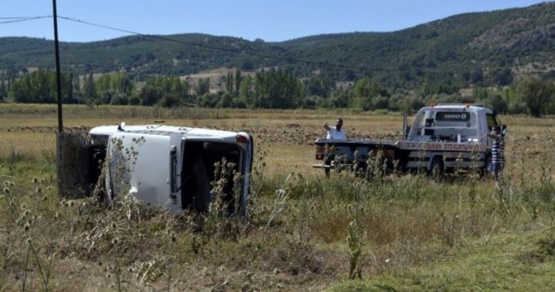 Kütahya’da trafik kazası: 1 kişi yaralandı