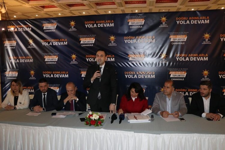 AK Parti Çanakkale’de Milletvekili adaylarını tanıttı