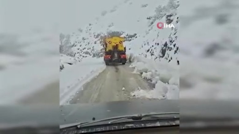 İzmir'e mayıs ayında kar sürprizi