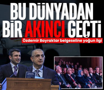 Özdemir Bayraktar belgeseline yoğun ilgi!