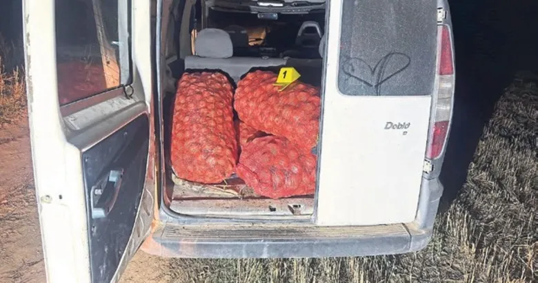 Soğan hırsızlarına jandarmadan suçüstü