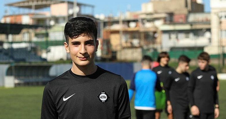Şehit Fethi Sekin’in futbolcu oğlunun gönlünde Galatasaray var