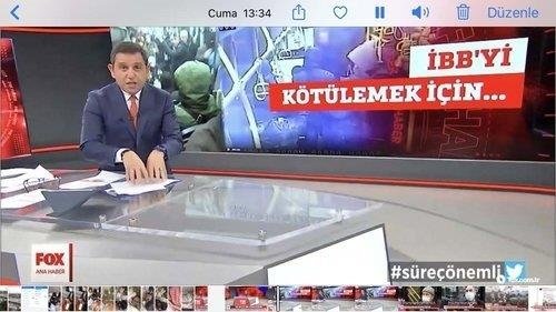 FOX TV Ana Haber sunucusu Fatih Portakal’ın yalanları!