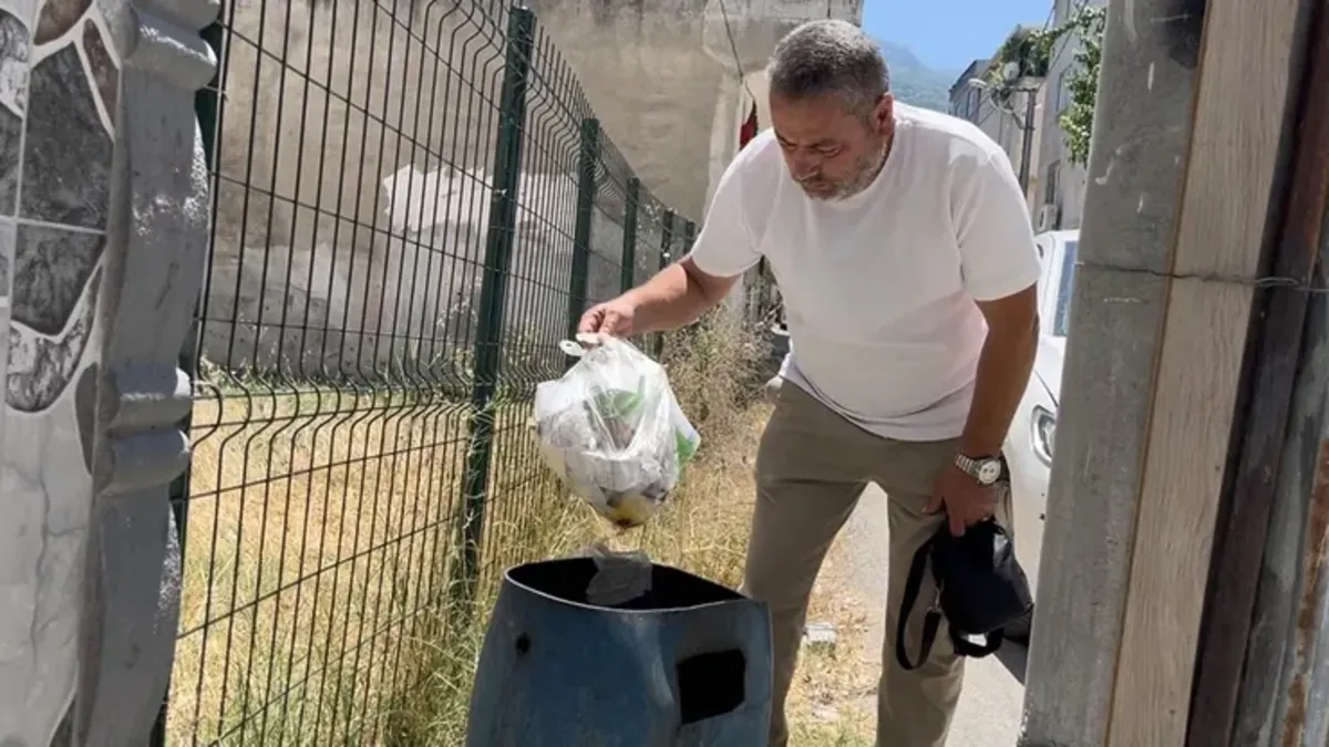 Bursa’da o ilçede altın alarmı! Siyah poşet ortalığı karıştırdı, duyan konteynerlere koştu…