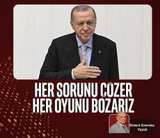 Her sorunu çözer her oyunu bozarız