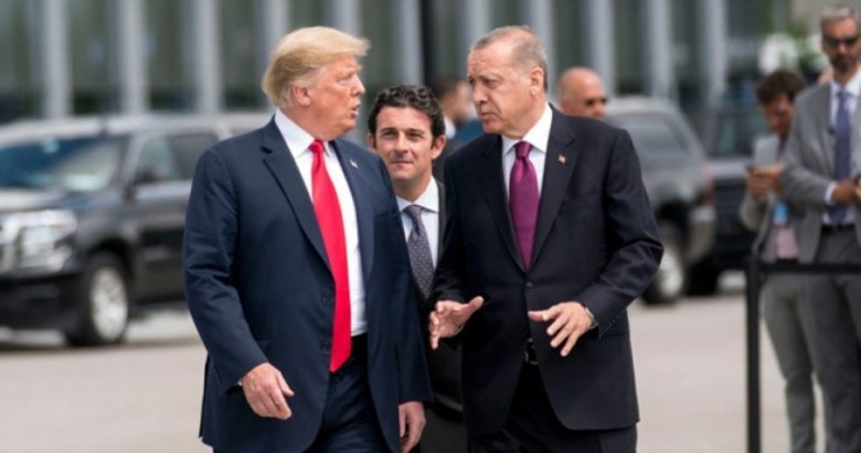 Son dakika: Başkan Erdoğan, Trump ile görüştü