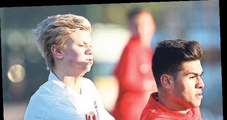 Haaland İzmir’de de sahne aldı