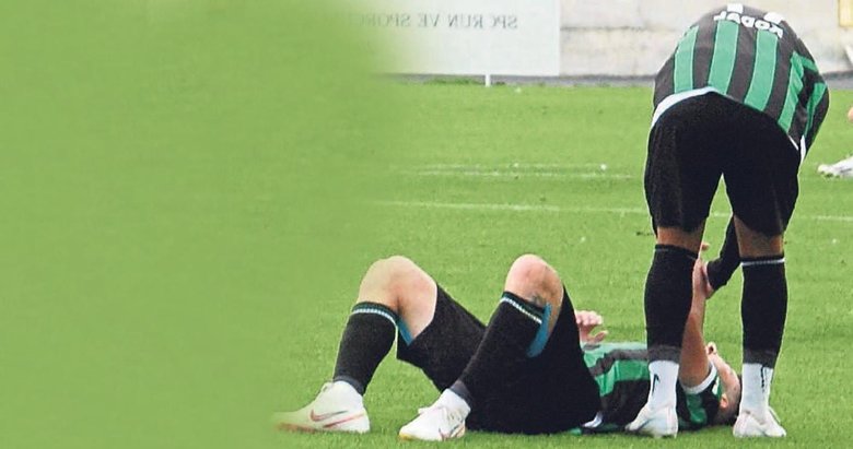 Horoz ateşe düştü