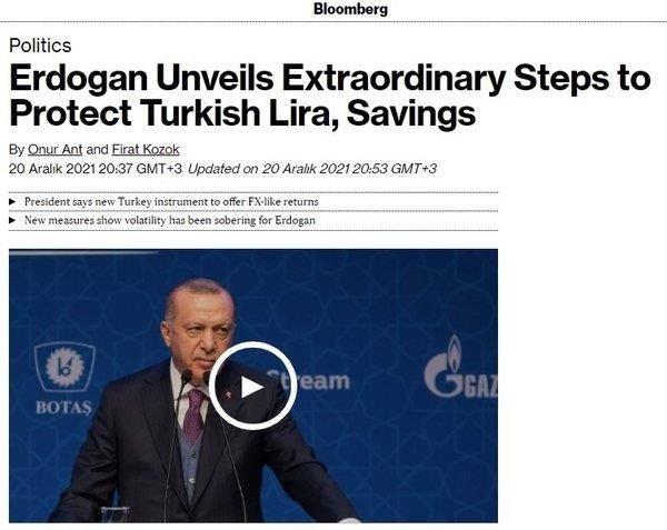 Dünya basını bunu konuşuyor: Başkan Erdoğan açıkladı, döviz düştü