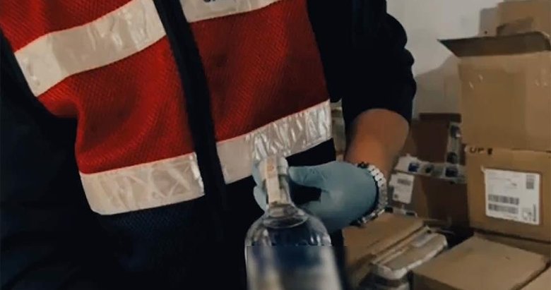 40 bin 388 litre sahte ve etil alkol ele geçirildi