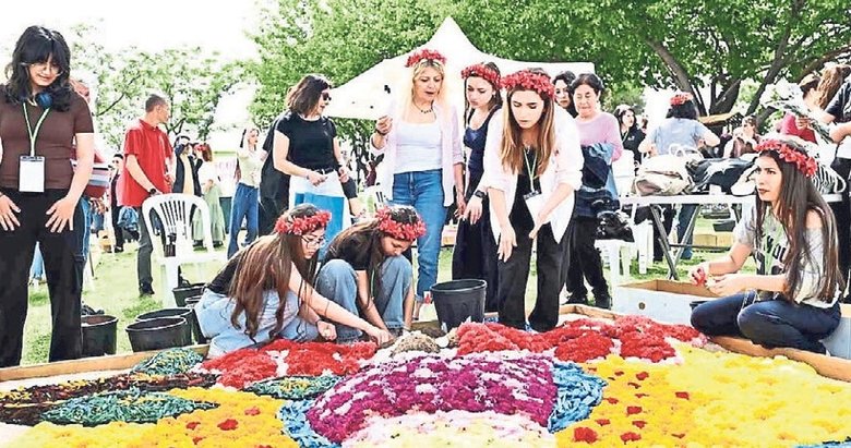 Çiçekli rekabet