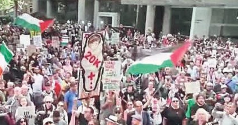 Avustralya’da İsrail Cumhurbaşkanı’na protesto