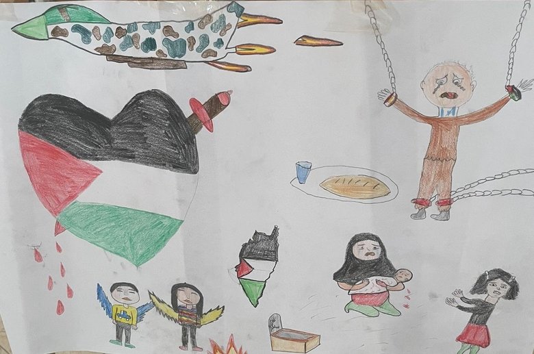 Aydın’da binlerce öğrenciden Filistin’de yaşanan zulme tepki