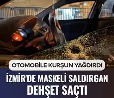 İzmir’de maskeli saldırgan dehşet saçtı
