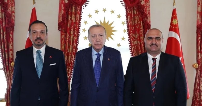 Başkan Erdoğan, Kerkük Valisi Ağa’yı kabul etti
