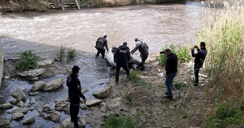 Menderes Nehri’nde kaybolan yaşlı adam 3 gündür aranıyor