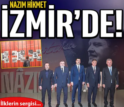 Nazım Hikmet İzmir’de!