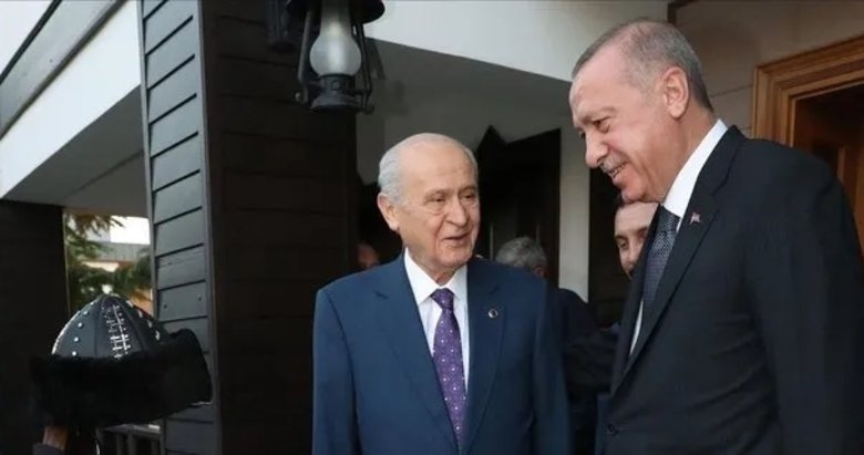 Başkan Erdoğan, Devlet Bahçeli ile görüştü