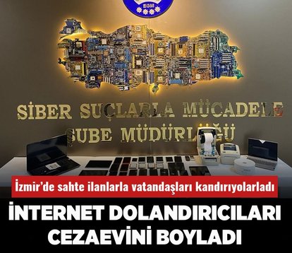 İzmir’deki sahte ilanlarla dolandırıcılık yapan 7 şüpheli tutuklandı