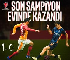 Son şampiyon evinde kazandı!