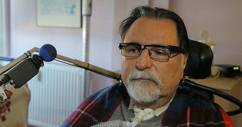 ALS hastası Kaya gözleriyle flüt çaldı