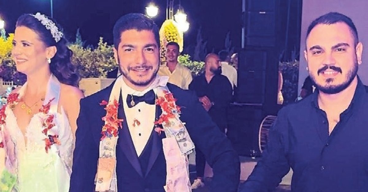 Takı töreninde jant sürprizi!