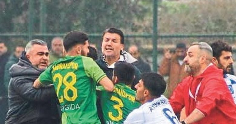 Olaylı maçın faturası belli oldu