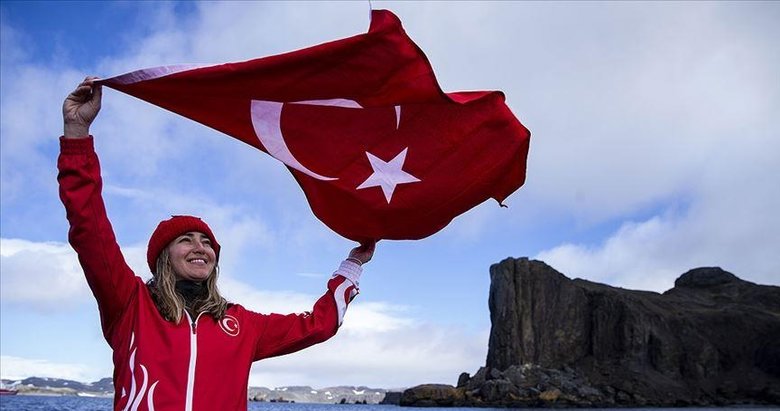 Şahika Ercümen’in Antarktika gururu