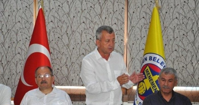 Menemen por’da Tahir Şahin görevinden ayrıldı