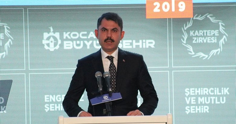 Bakan Murat Kurum: Kaçak yapılaşmaya asla müsaade etmeyeceğiz