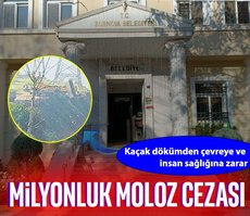 Bornova Belediyesi’ne milyonluk moloz cezası