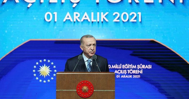 Başkan Erdoğan’dan 20. Milli Eğitim Şurası’nda önemli açıklamalar