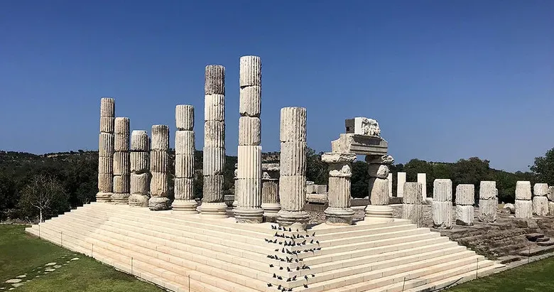 Apollon’da bin 500 yıllık dibek bulundu