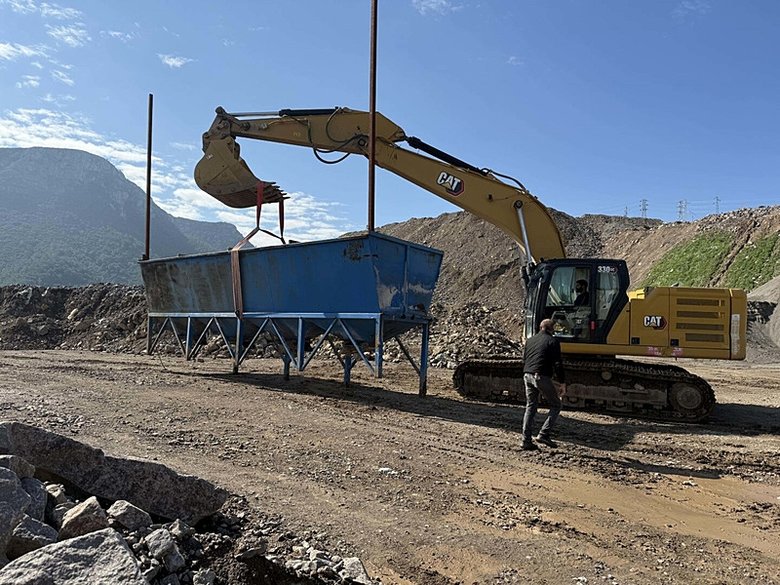 Bodrum’da meraya kurulan kaçak taş kırma tesisine 5 milyon lira ceza