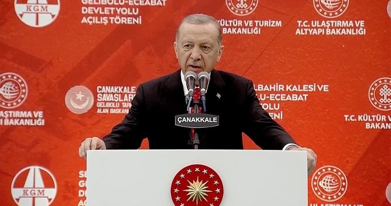 Başkan Erdoğan’dan Seddülbahir Kalesi ve Gelibolu – Eceabat Devlet Yolu Açılış Töreni’nde önemli açıklamalar