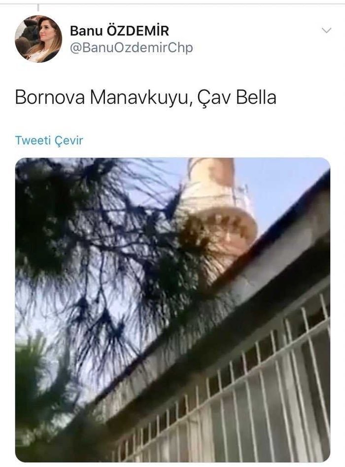 İzmir’de minarelerden Çav Bella dinletildi! CHP’li isim destek verdi